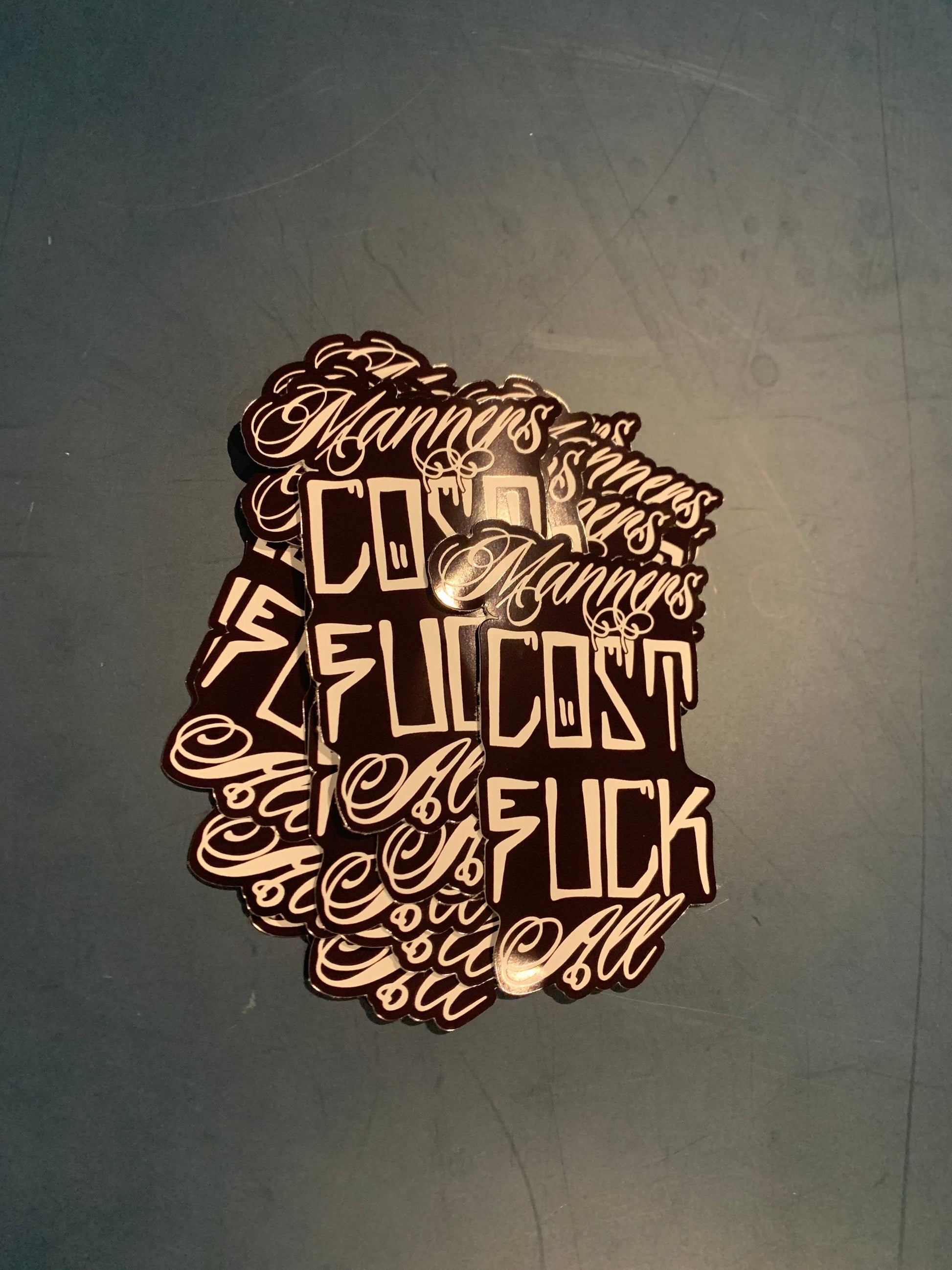 The Colour Cartel Decals / Signage Die-Cut Stickers