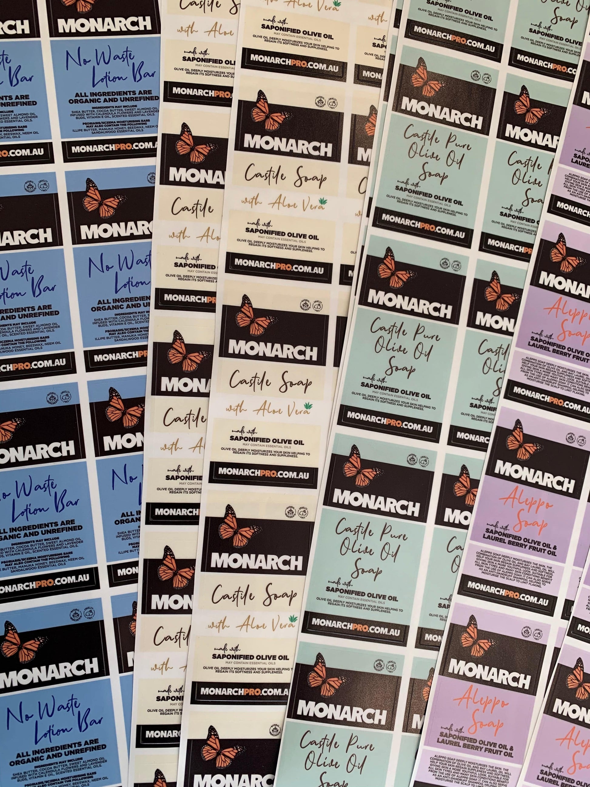 The Colour Cartel Decals / Signage Product Labels