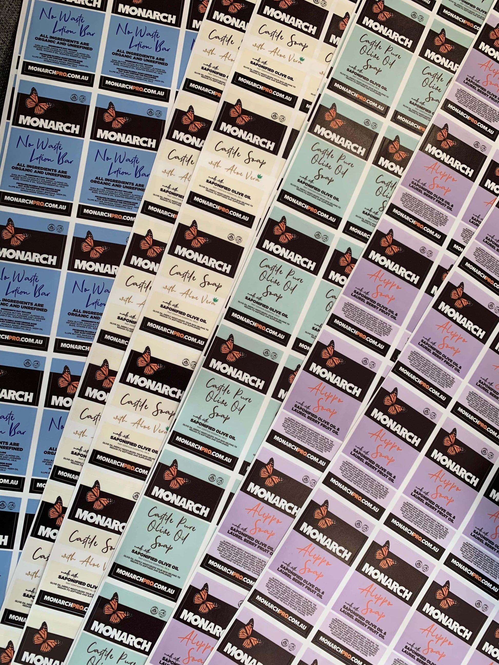 The Colour Cartel Decals / Signage Product Labels