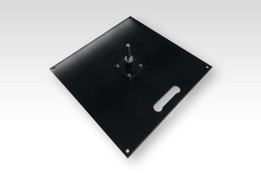 The Colour Cartel Decals / Signage Small (2300mm H) / Black / Heavy Duty Square Base Teardrop Banner