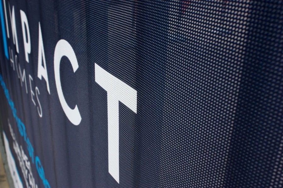 The Colour Cartel Decals / Signage Vinyl Mesh Banner