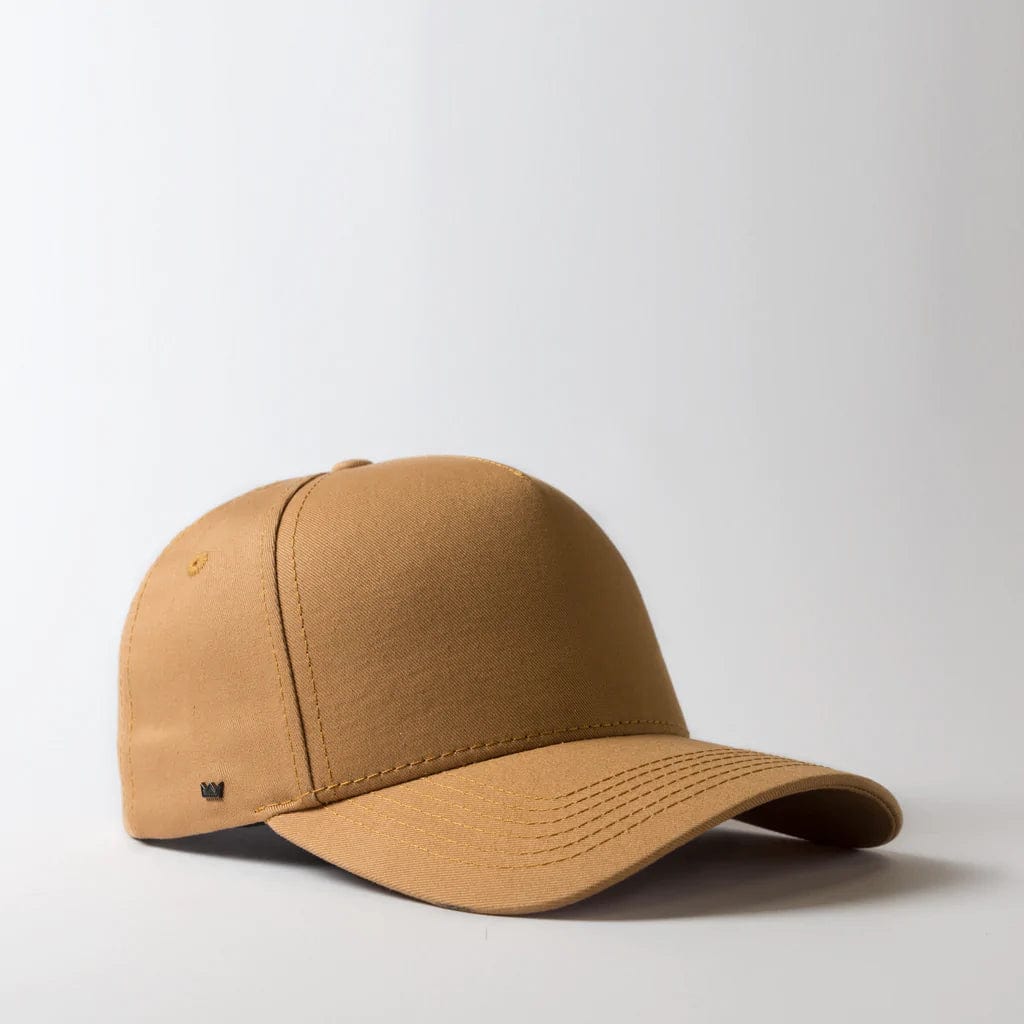 UFlex Hats Camel / OS UFlex Adults Pro Style 5 Panel Snapback
