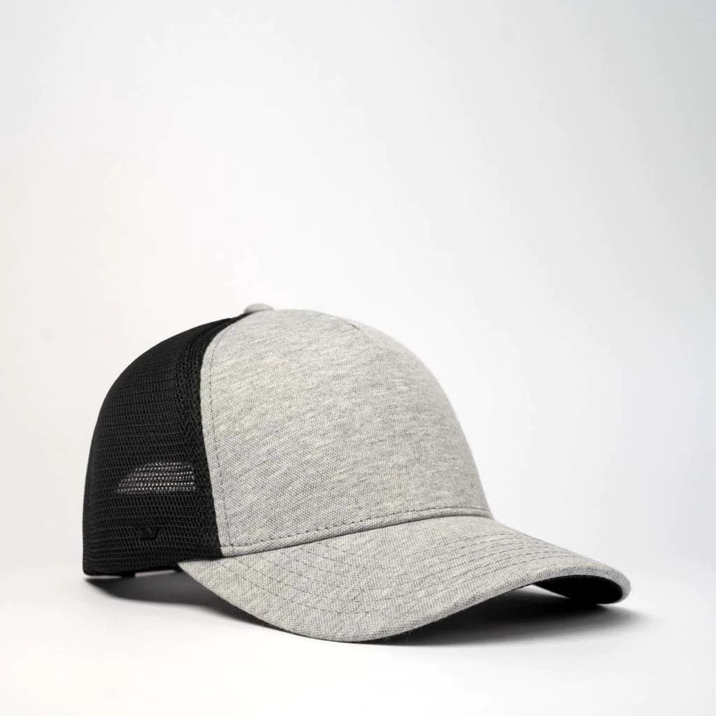 UFlex Hats Grey Melange / OS UFlex Adults Comfort Trucker Cap