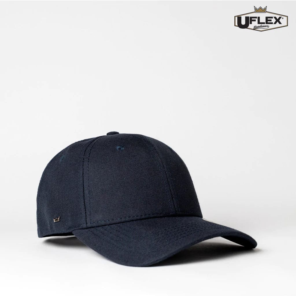 UFlex Hats Navy / OS UFlex Adults Pro Style 6 Panel Snapback