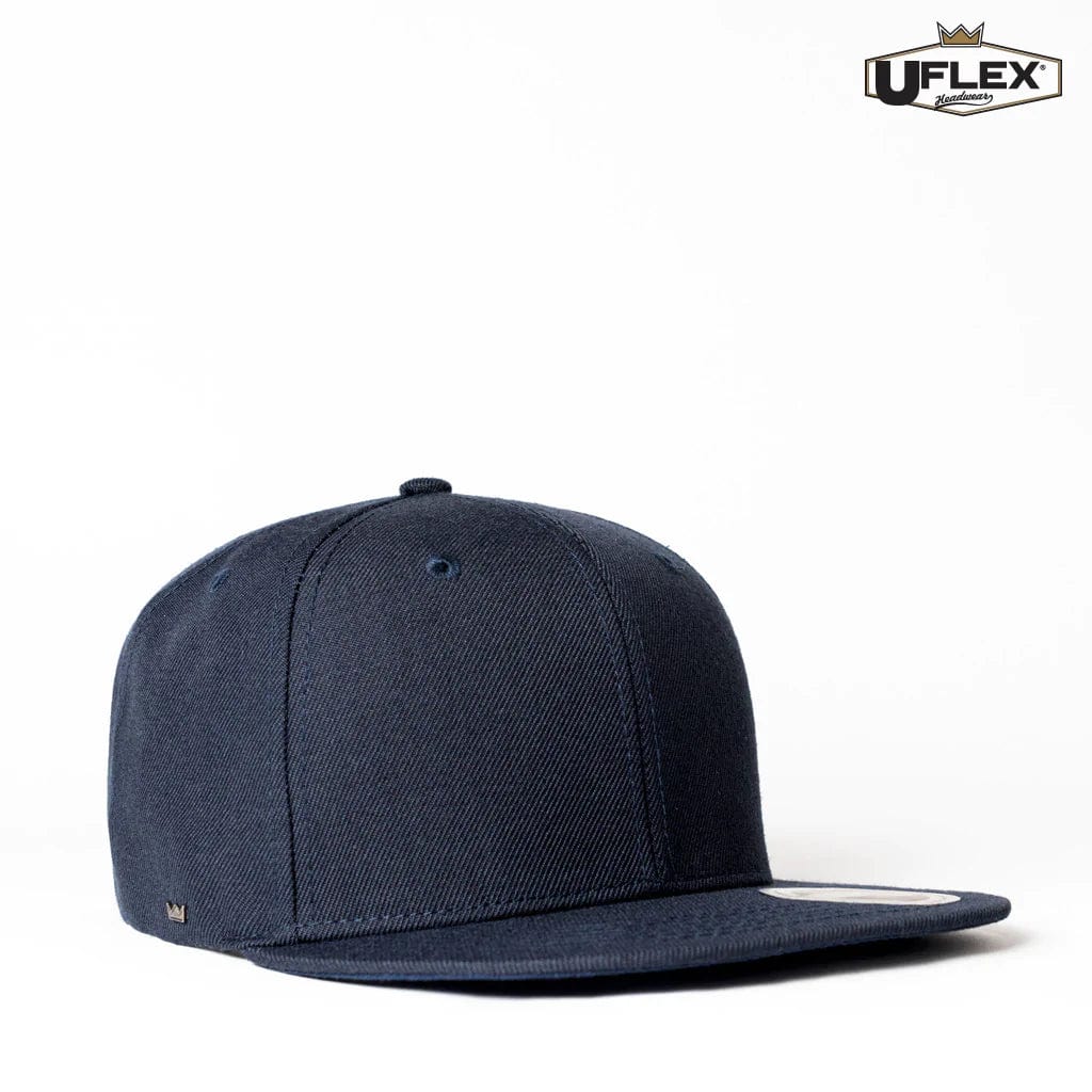 UFlex Hats Navy / OS UFlex Adults Snap Back 6