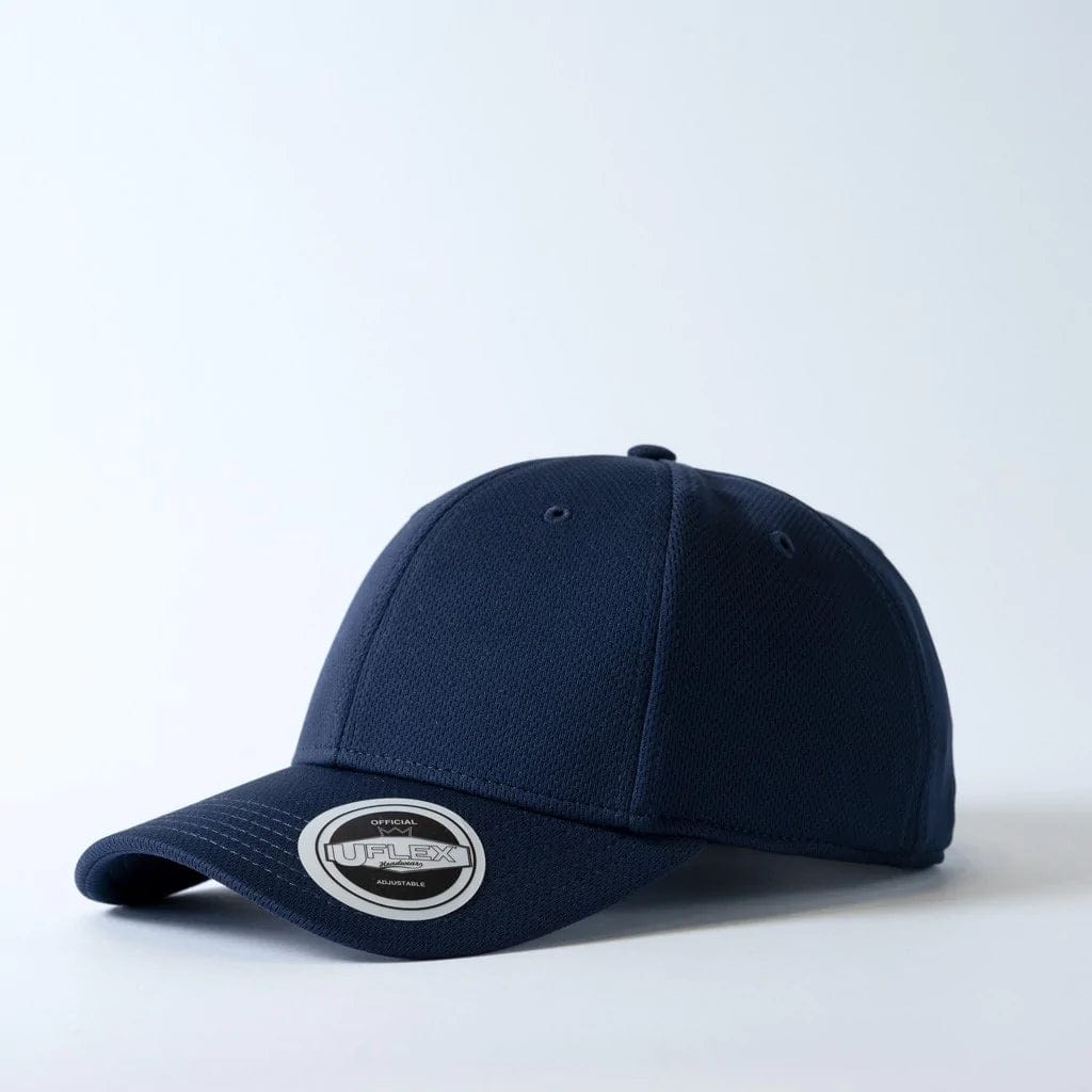 UFlex Hats Navy / OS UFlex Recycled Polyester Cap