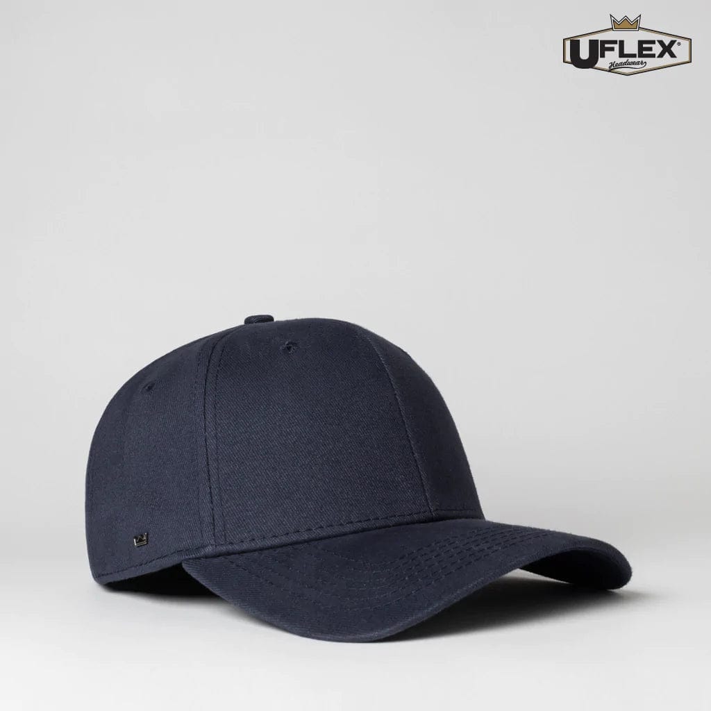 UFlex Hats Navy / S/M UFlex Adults Pro Style 6 Panel Fitted