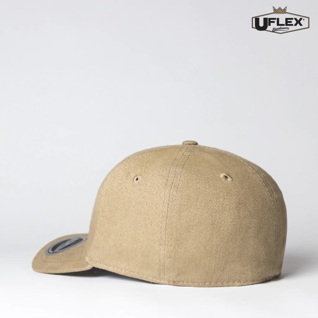UFlex Hats UFlex Adults Pro Style 6 Panel Fitted