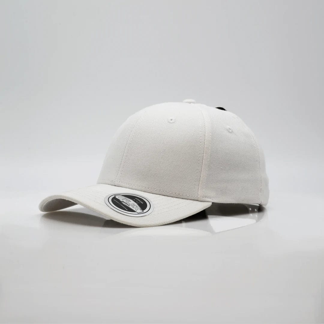 UFlex Hats White / OS UFlex Adults Pro Style 6 Panel Snapback