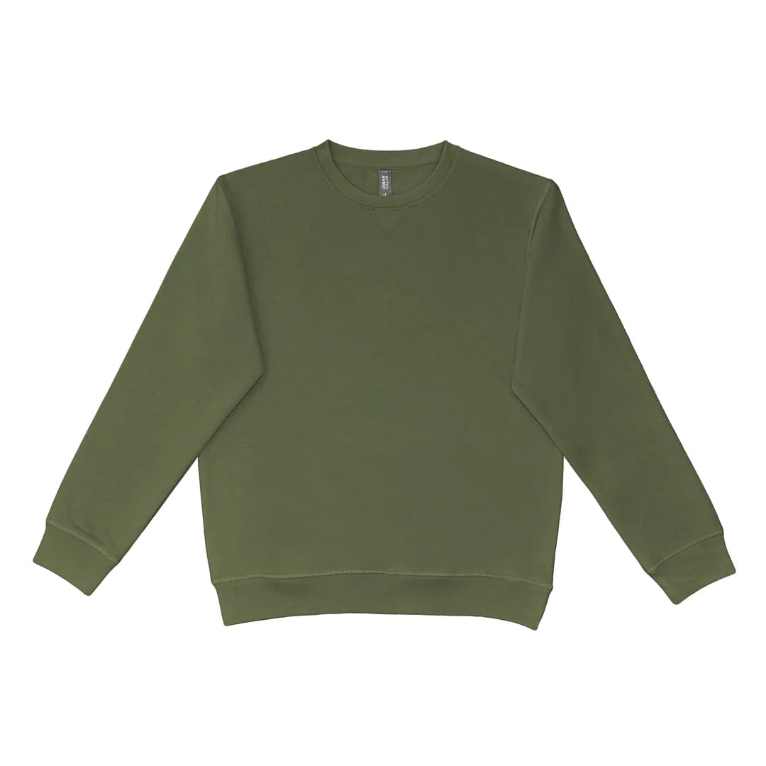 Urban Collab Crews Military Green / XS Urban Collab Broad Crewneck