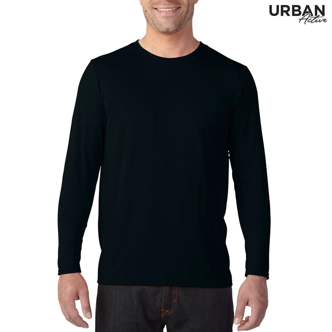 Urban Collab Longsleeves Black / XS Urban Active Performance Long Sleeve Adult Tee