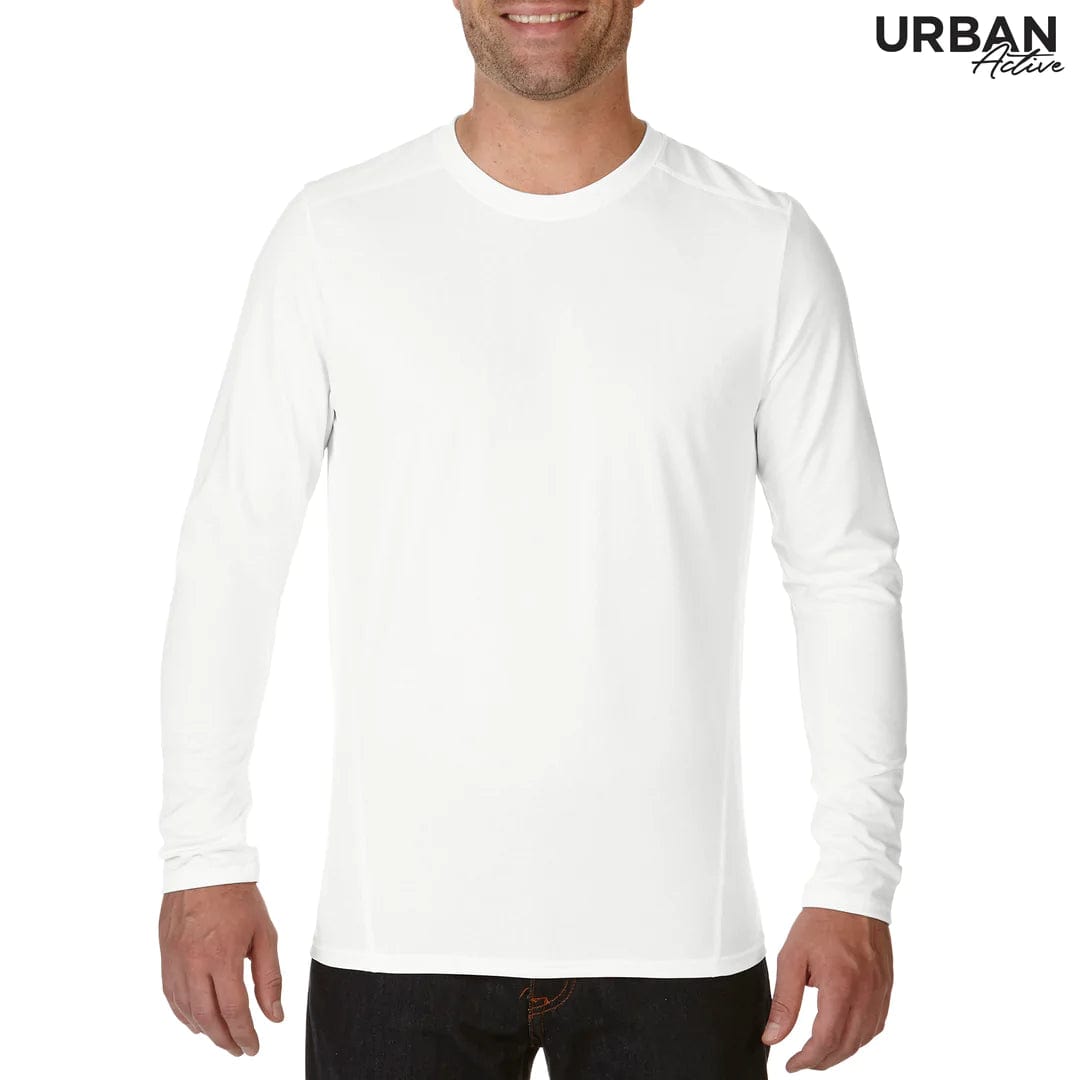 Urban Collab Longsleeves White / XS Urban Active Performance Long Sleeve Adult Tee