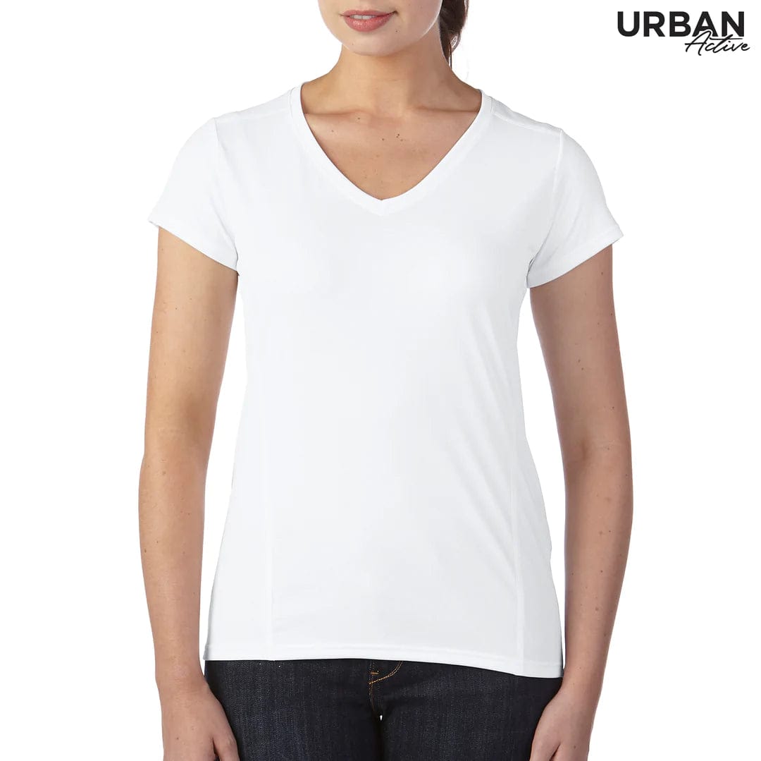 Urban Collab T-Shirts White / XS Urban Active Performance Tech Ladies' Tee
