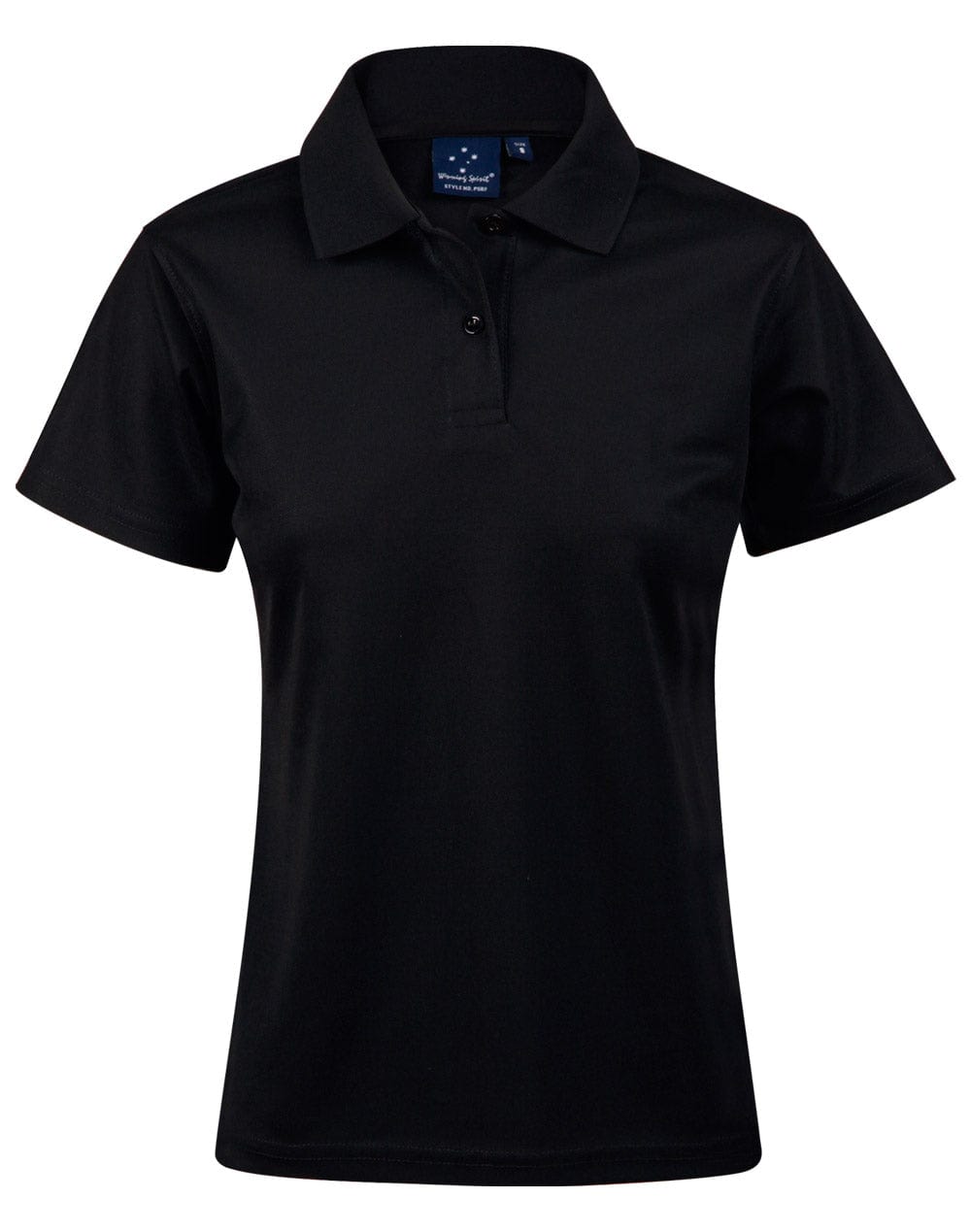 Winning Spirit Polos / Shirts Black / XS Winning Spirit Ladies Verve Polo