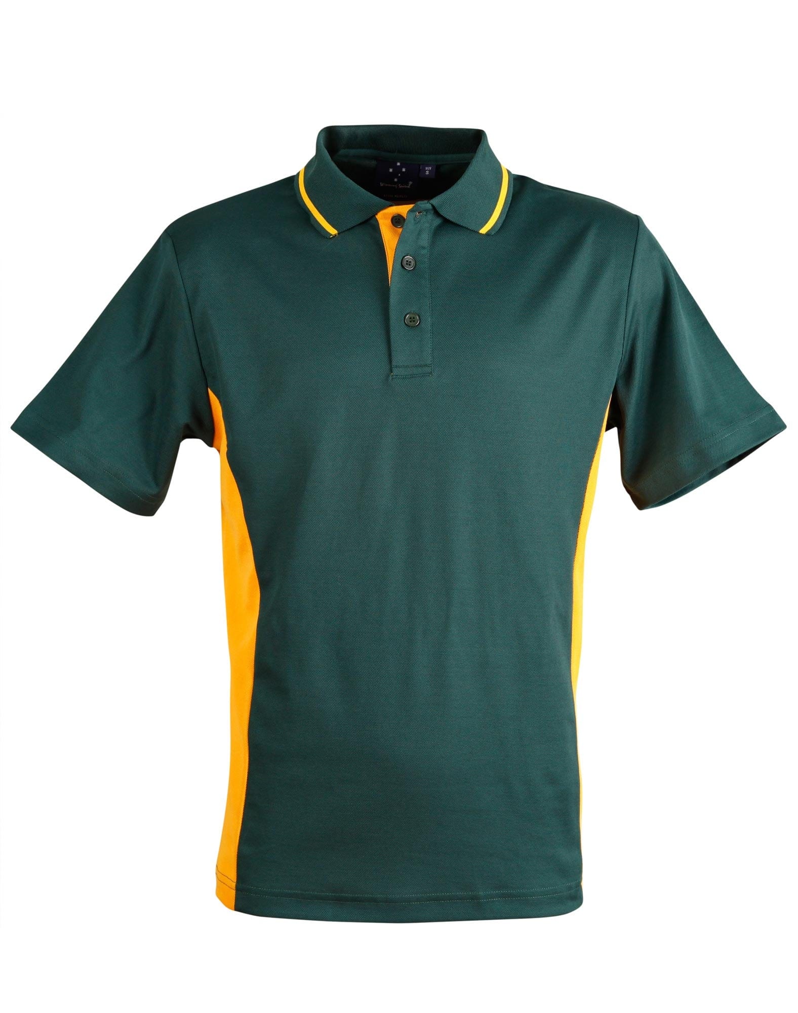 Winning Spirit Polos / Shirts Bottle/Gold / S Winning Spirit Teammate Polo