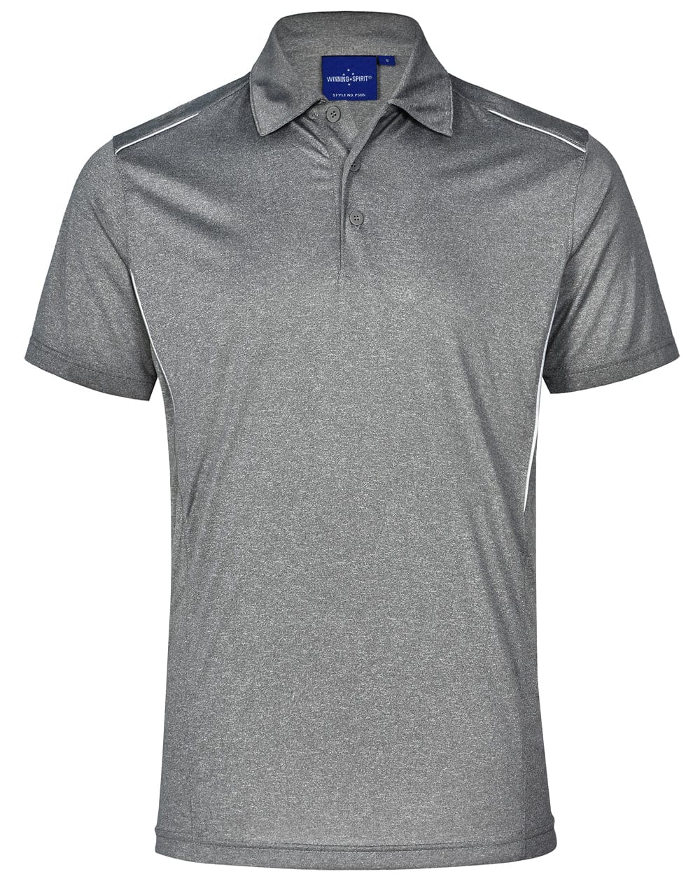 Winning Spirit Polos / Shirts Silver Grey / 3XS Winning Spirit Harland Polo