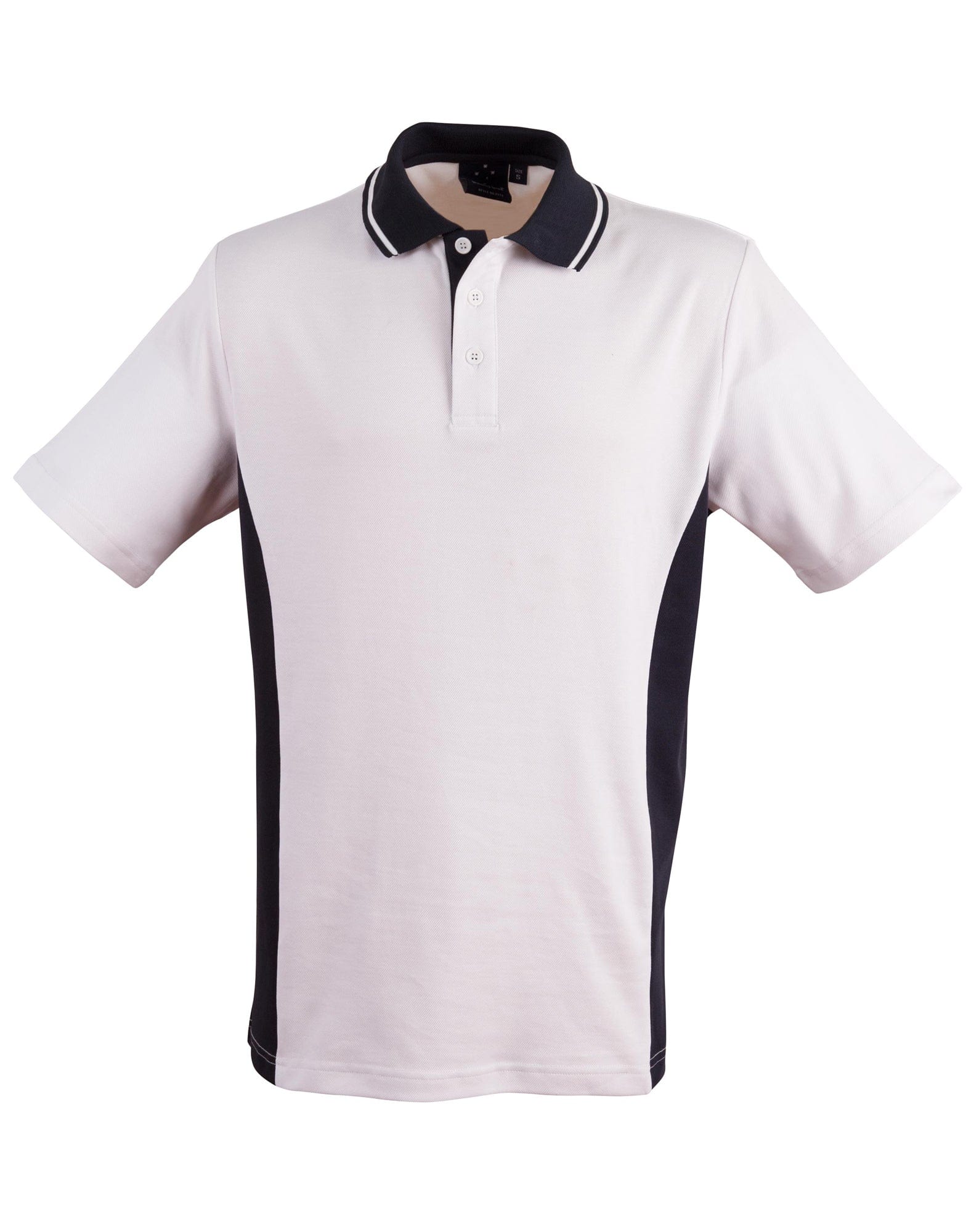 Winning Spirit Polos / Shirts White/Navy / S Winning Spirit Teammate Polo