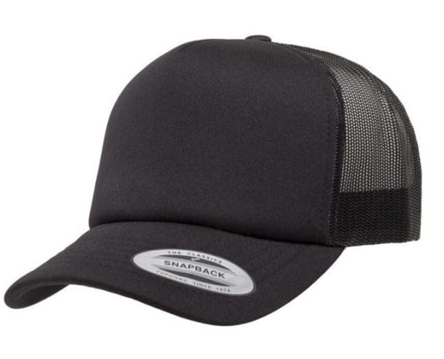 Yupoong Hats Black / OSFA Yupoong Classics Hi Crown Trucker