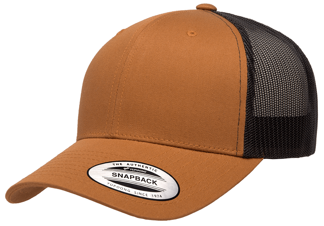 Yupoong Hats Caramel/Black / OSFA Yupoong Classics Retro Trucker Cap - 2 Tone