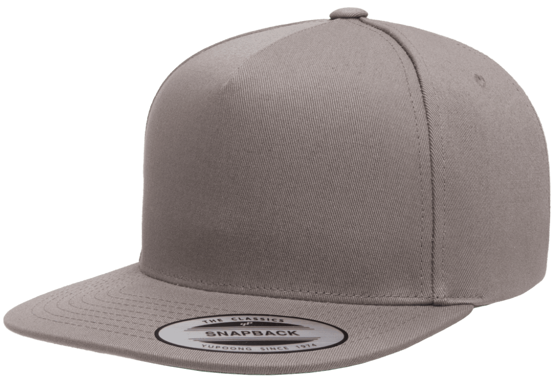 Yupoong Hats Grey / OSFA Yupoong Classic 5 Panel