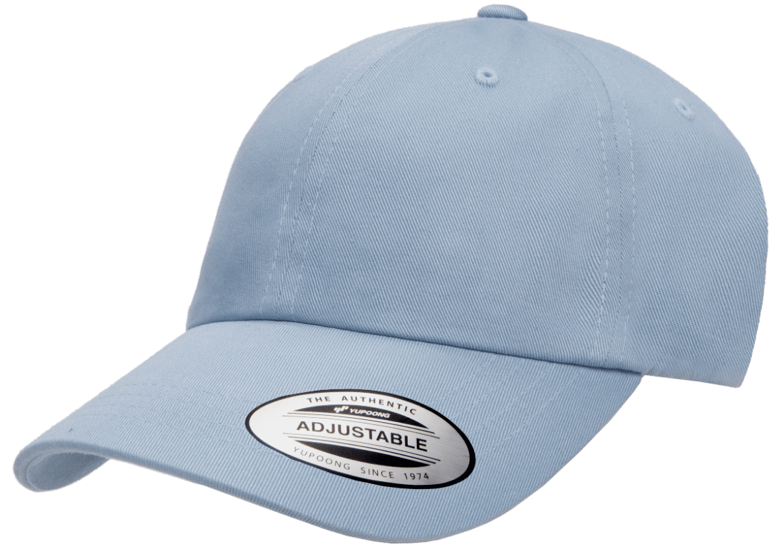 Yupoong Hats Light Blue / OSFA Yupoong Low Profile Cotton Twill Dad Hat