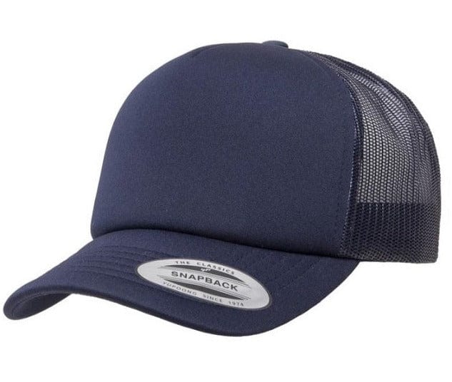 Yupoong Hats Navy / OSFA Yupoong Classics Hi Crown Trucker