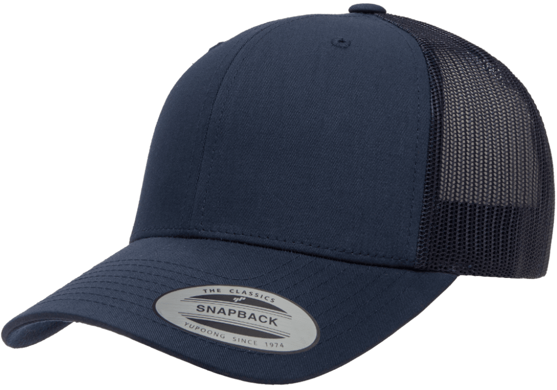 Yupoong Hats Navy / OSFA Yupoong Classics Retro Trucker Cap