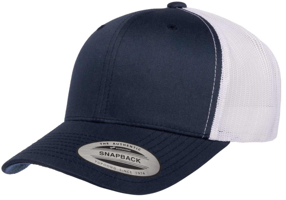 Yupoong Hats Navy/White / OSFA Yupoong Classics Retro Trucker Cap - 2 Tone