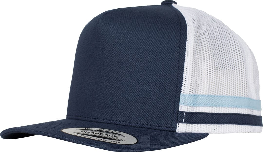 Yupoong Hats Navy/White / OSFA Yupoong Stripe Cap