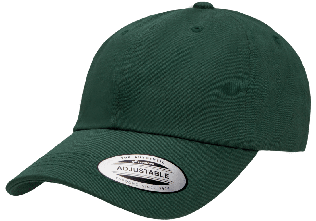 Yupoong Hats Spruce / OSFA Yupoong Low Profile Cotton Twill Dad Hat